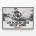 Plakat Vintage Læser der svæver i skyerne - Inspirerende vægdekoration — indrammet kunstværk på væggen