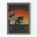 Vintage plakat for udstilling Adria 1913