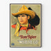 Vintage western plakat Tom Tyler Wild To Go