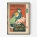 Vintage plakat af Wilhelm Hoffmann Dresden til moderne vægdekoration