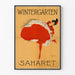 Vintage plakat Wintergarten Saharet til vægdekoration