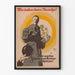 Vintage vægdekoration anti-anarki plakat