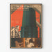 Vintage sovjetisk industriel plakat til moderne vægdekoration