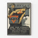 Vintage plakat af Workers YMCA og Rød Trekant