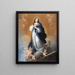 L'Immaculée Conception - Atelier de Bartolomé Esteban Murillo — indrammet kunstværk på væggen