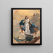 L'Immaculée Conception - Atelier de Giovanni Battista Tiepolo — indrammet kunstværk på væggen