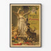 Gammel plakat for industriel udstilling Stuttgart 1881