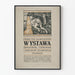 Vintage plakat for udstilling af termiske stationer og medicinske institutioner i Polen 1911