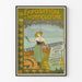 Vintage plakat Udstilling af Horticulture Lausanne 1904