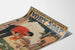 Vintage reklameplakat for Ivory Soap flydende
