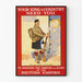 Britisk militær vintage plakat i kilt