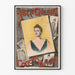 Vintage plakat af Yvette Guilbert koncert i Paris