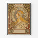 Art Nouveau plakat Zodiak La Plume med kvindeligt portræt