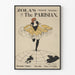 Vintage plakat af Madame Neigeon i The Parisian - Kunstnerisk vægdekoration