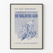 Vintage plakat De Valsche God af Theodor Fritsch