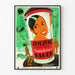 Vintage vægdekoration plakat Zouzou Josephine Baker